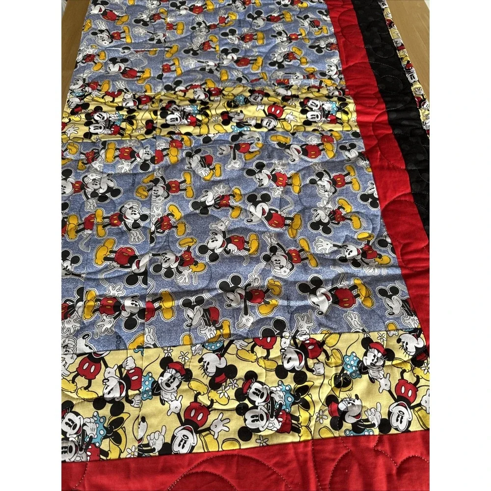 Disney Mickey Mouse Quilt Baby Mickey Minnie Mouse‎ 45x45